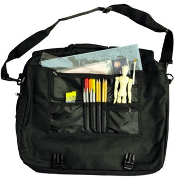 Bolsa Portfólio Universitária A3 com Compartimento Para Lápis